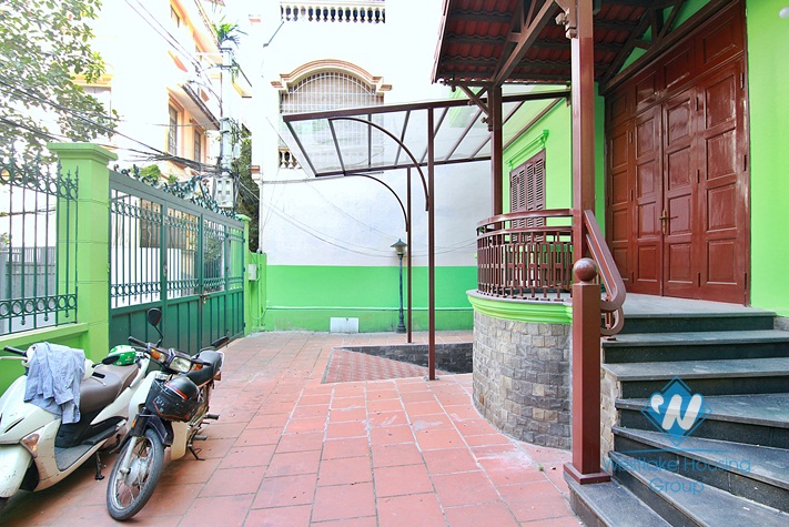 A spacious house with big garage in To ngoc van, Tay ho, Ha noi