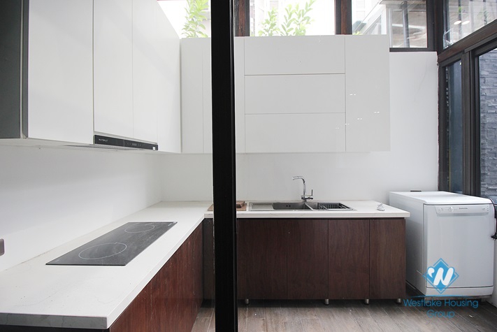 A wonderful, modern  house in semi-furnished condition for rent in T Block, Ciputra