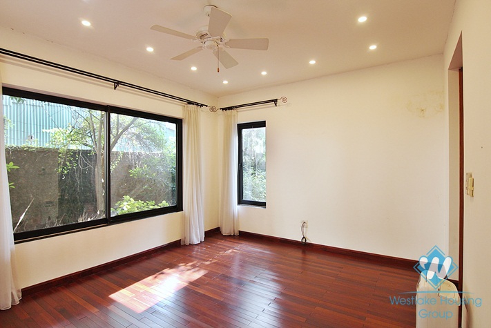 Garden house for rent in Dang Thai Mai Street, Tay Ho, Hanoi