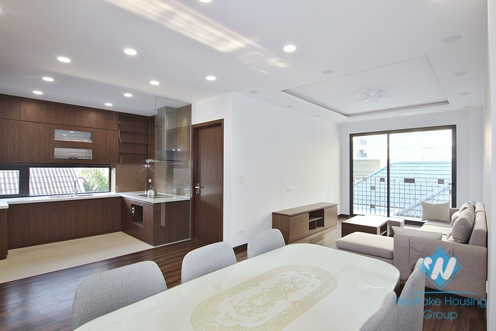 Spacious two bedrooms apartment for rent in Tay Ho area, Ha Noi