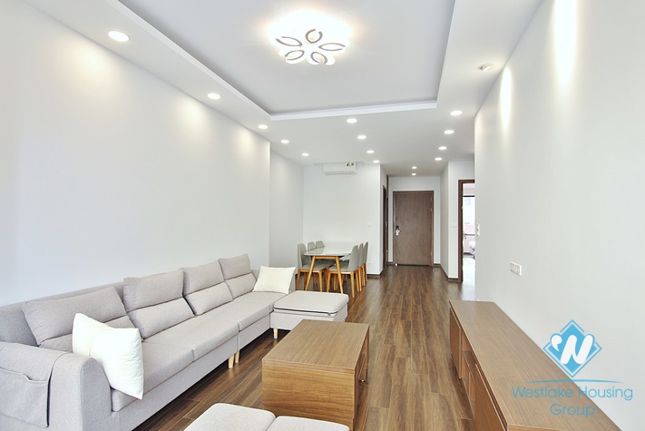 Spacious two bedrooms apartment for rent in Tay Ho area, Ha Noi