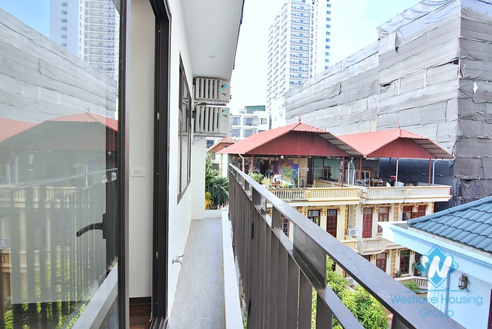 Spacious two bedrooms apartment for rent in Tay Ho area, Ha Noi