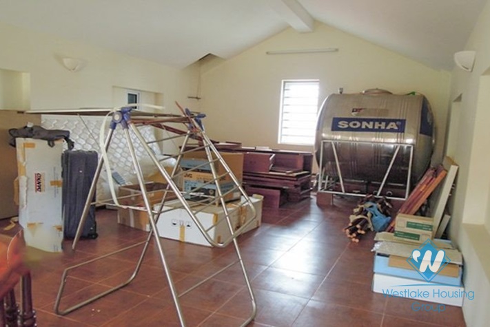 A beautiful French style villa for rent in Tay Ho District