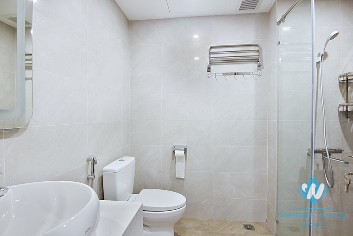 Spacious two bedrooms apartment for rent in Tay Ho area, Ha Noi