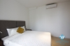 Serviced apartment with long balcony for rent in Kim Ma, Ba Dinh