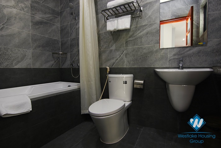 Bright studio for rent in Hoang Hoa Tham, Ba Dinh