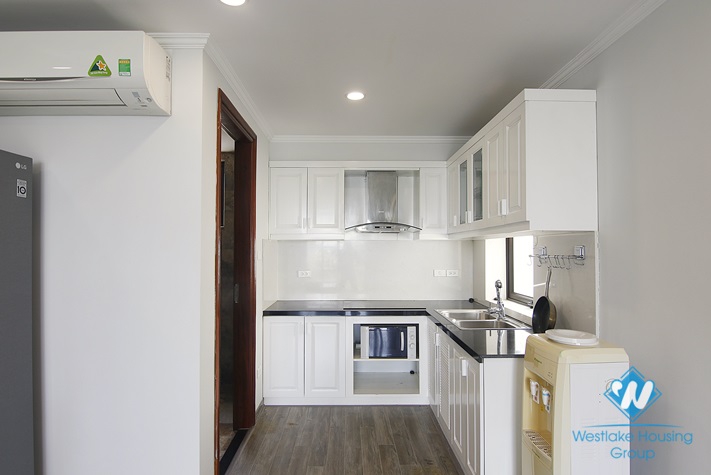 A huge balcony apartment for rent in Kim Ma, Ba Dinh