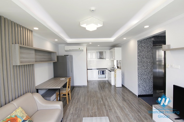 A huge balcony apartment for rent in Kim Ma, Ba Dinh