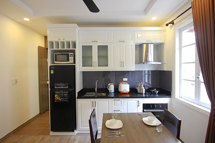 Brand new service apartment for rent in To Ngoc Van district. Room 202