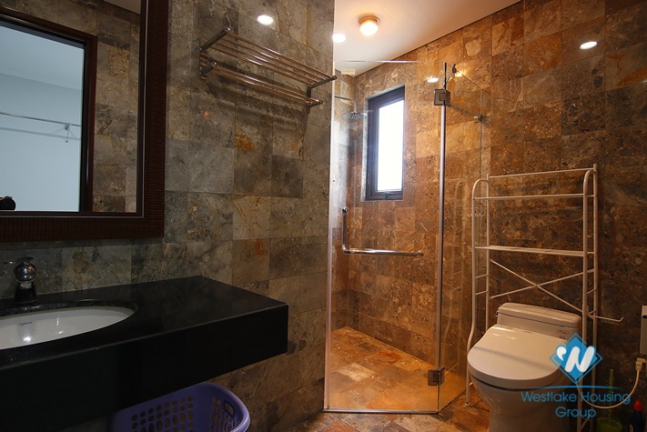 A huge balcony apartment for rent in Kim Ma, Ba Dinh