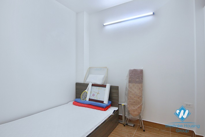 Green house with big yard for rent in An Duong, Tay Ho area