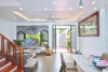 Green house with big yard for rent in An Duong, Tay Ho area