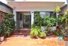 Green house with big yard for rent in An Duong, Tay Ho area