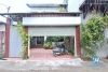Green house with big yard for rent in An Duong, Tay Ho area
