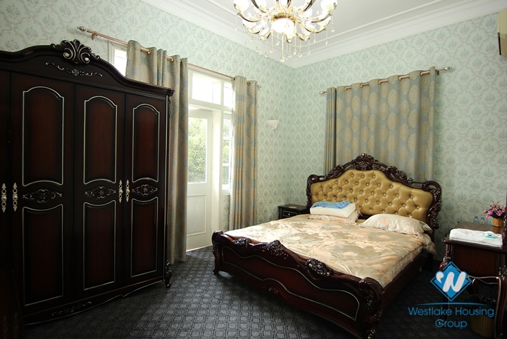 Spacious detached villa to rent in Tay Ho diplomats' compound
