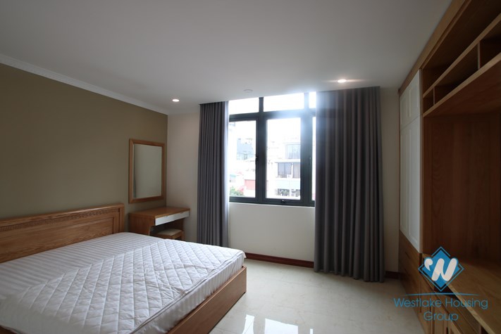 01 bedroom apartment with lake view for rent in Truc Bach area, Ba Dinh, Hanoi