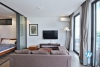 Beautiful apartment with Westlake view for rent in Tay Ho, Ha Noi