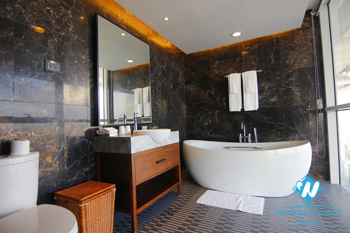 Luxury and modern design apartment for rent in Ba Dinh District