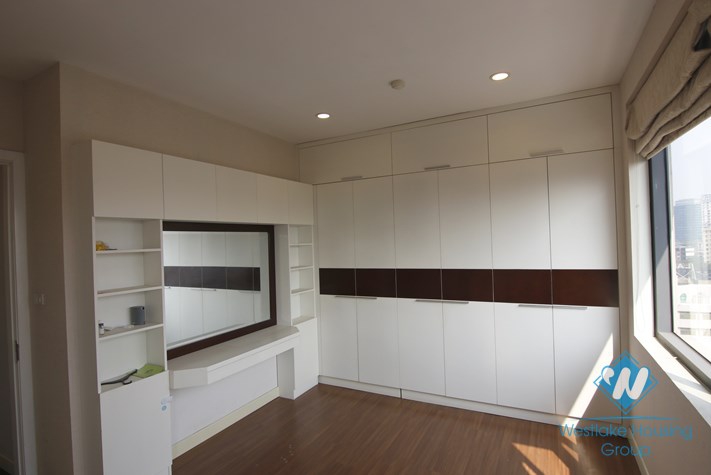 Brand new three bedrooms apartment for rent in Platinum, Ba Dinh