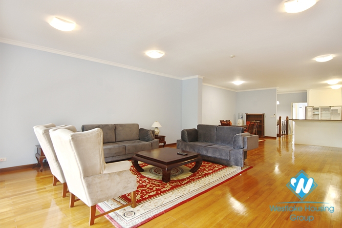 Three bedroom duplex serviced apartment for rent in Hoan Kiem