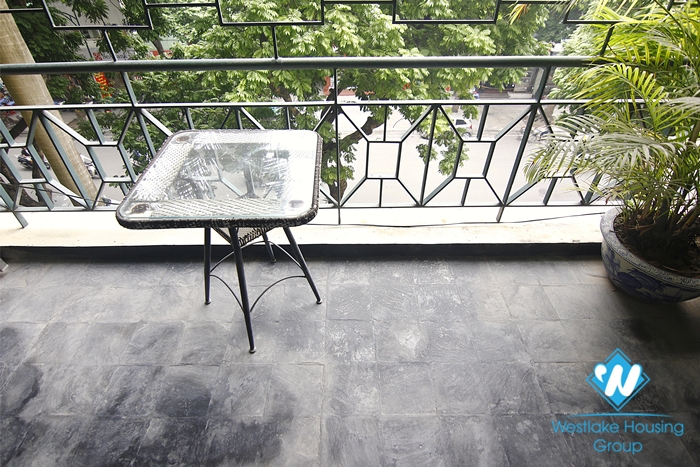 Three bedroom duplex serviced apartment for rent in Hoan Kiem
