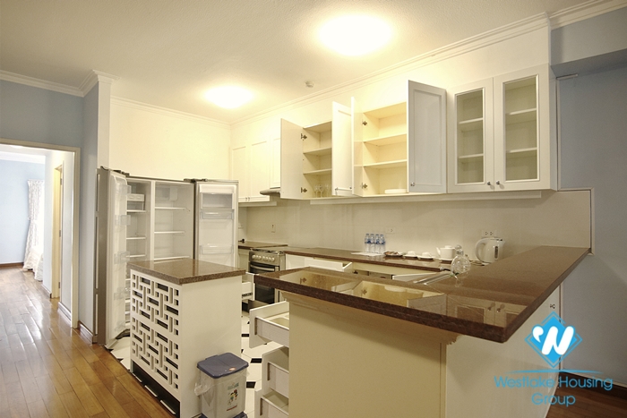 Three bedroom duplex serviced apartment for rent in Hoan Kiem