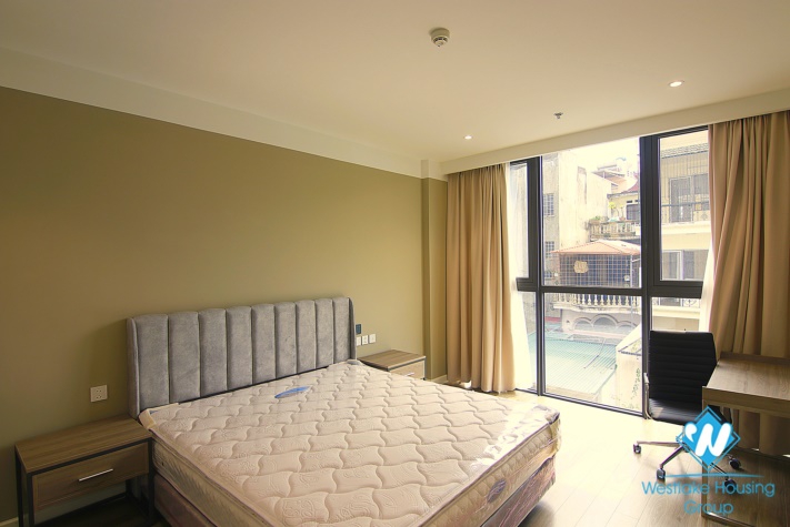 A brand-new and modern design apartment for rent in Thuy Khue  