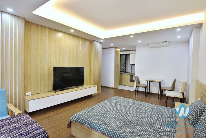 Bright and new studio for lease in To Ngoc Van, Tay Ho