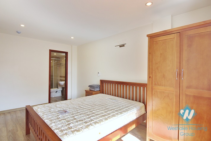 A well-decorated three bedroom apartment for rent in To Ngoc Van, Tay Ho