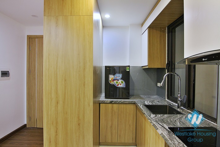 Bright and new studio for lease in To Ngoc Van, Tay Ho