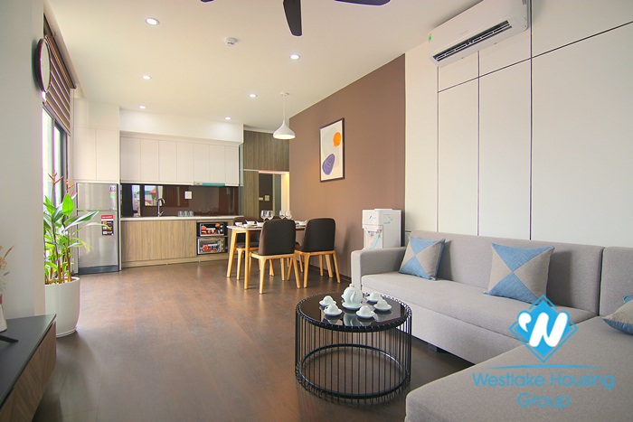 Elegant 1 bedroom apartment for rent on Lieu Giai street