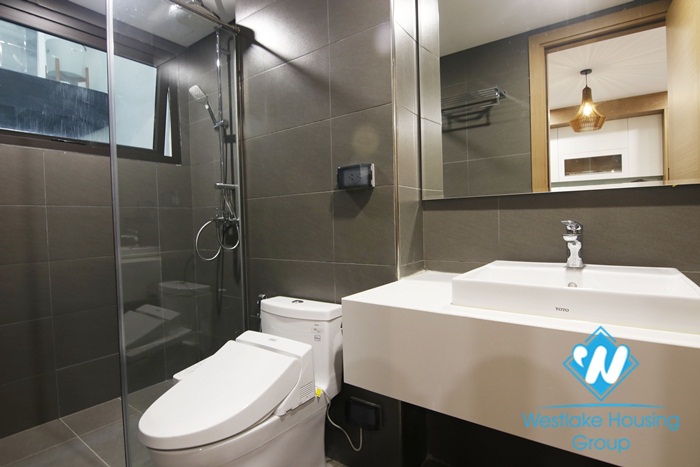 An excellent quality studio apartment for rent on Lieu Giai street.