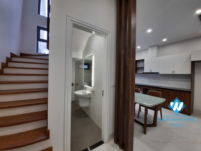 House for rent with modern new interior in Vinhomes Harmony Hanoi
