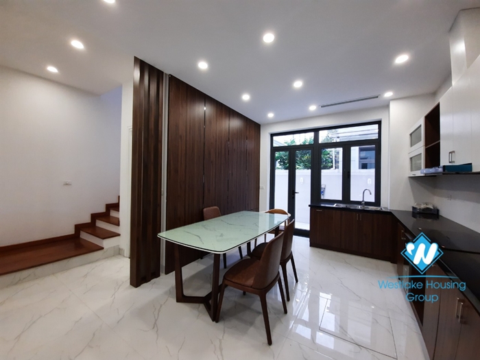 House for rent with modern new interior in Vinhomes Harmony Hanoi
