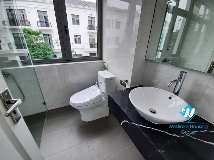 House for rent with modern new interior in Vinhomes Harmony Hanoi