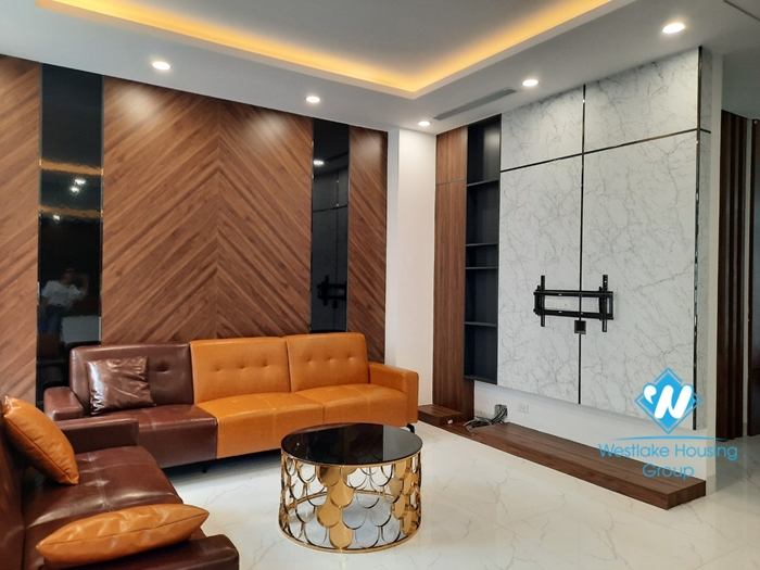 House for rent with modern new interior in Vinhomes Harmony Hanoi