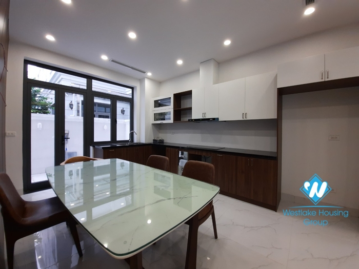 House for rent with modern new interior in Vinhomes Harmony Hanoi