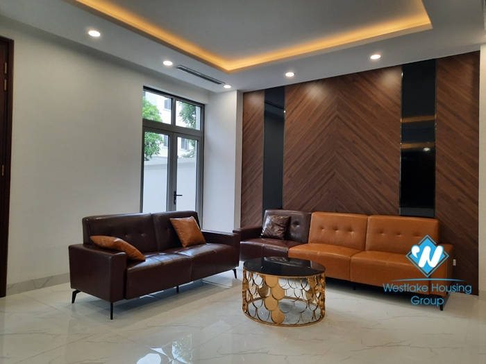 House for rent with modern new interior in Vinhomes Harmony Hanoi