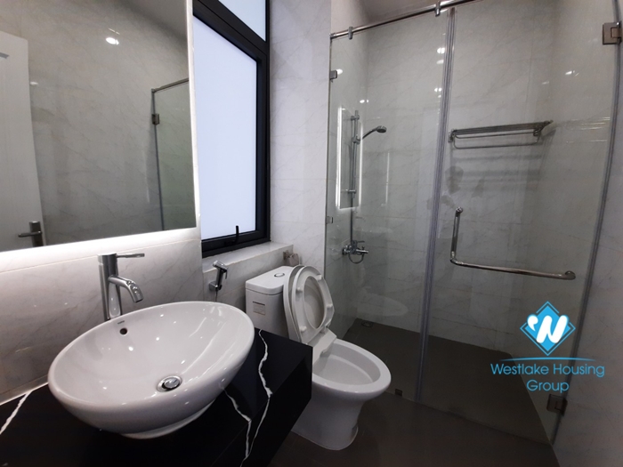 House for rent with modern new interior in Vinhomes Harmony Hanoi