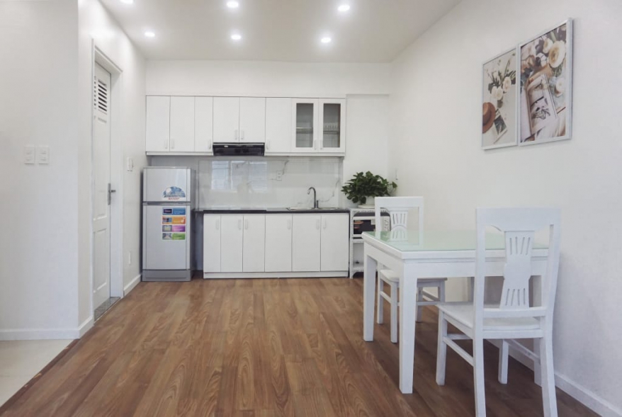 Newly renovated one bedroom apartment for rent in Ba Dinh
