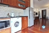Bright spacious apartment with lovely view on Au Co street, Tay Ho, Ha Noi for rent