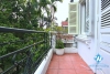 An unfurnished four-bedroom house on Tay Ho street, Tay Ho district