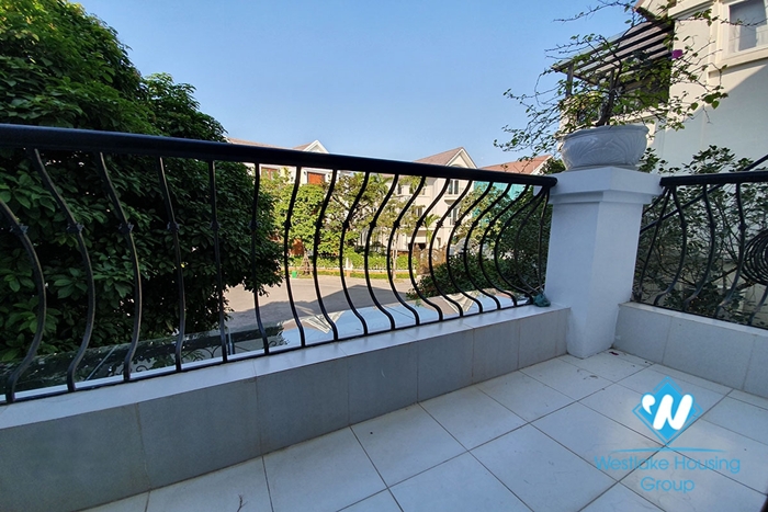 New and modern five bedroom villa for rent in Vinhome Riverside Long Bien.