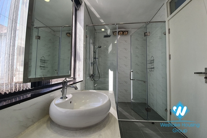 New and modern five bedroom villa for rent in Vinhome Riverside Long Bien.