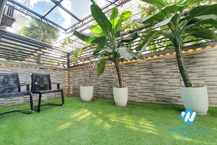 New and modern five bedroom villa for rent in Vinhome Riverside Long Bien.