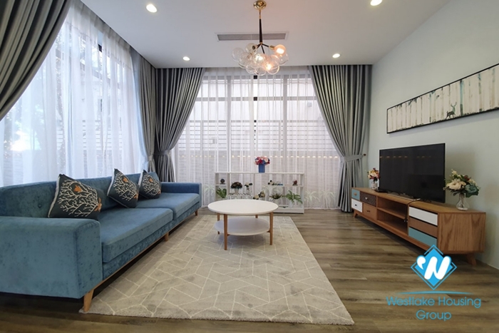 New and modern five bedroom villa for rent in Vinhome Riverside Long Bien.