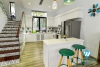 New and modern five bedroom villa for rent in Vinhome Riverside Long Bien.
