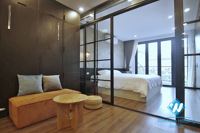 New one- bedroom apartment for rent in the center of Hanoi Old Quarter.
