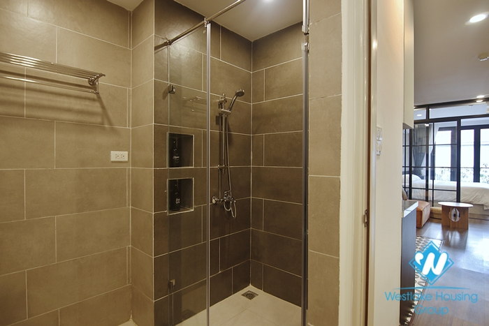 New one- bedroom apartment for rent in the center of Hanoi Old Quarter.