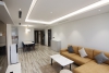 Morden and brand new three bedrooms apartment for rent in Giang Vo, Ba Dinh